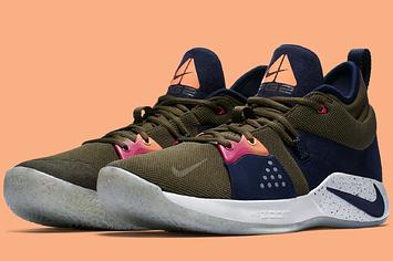 Nike PG2 'Olive Canvas/Obsidian Light Silver' (Pair)