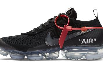 Off White x Nike Air VaporMax 'Black' AA3831 002 (Lateral)