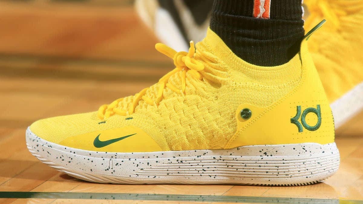 With Kevin Durant choosing not to wear the Nike KD 11 during Golden State's championship run, WNBA star Breanna Stewart handled its on-court debut against Connecticut.