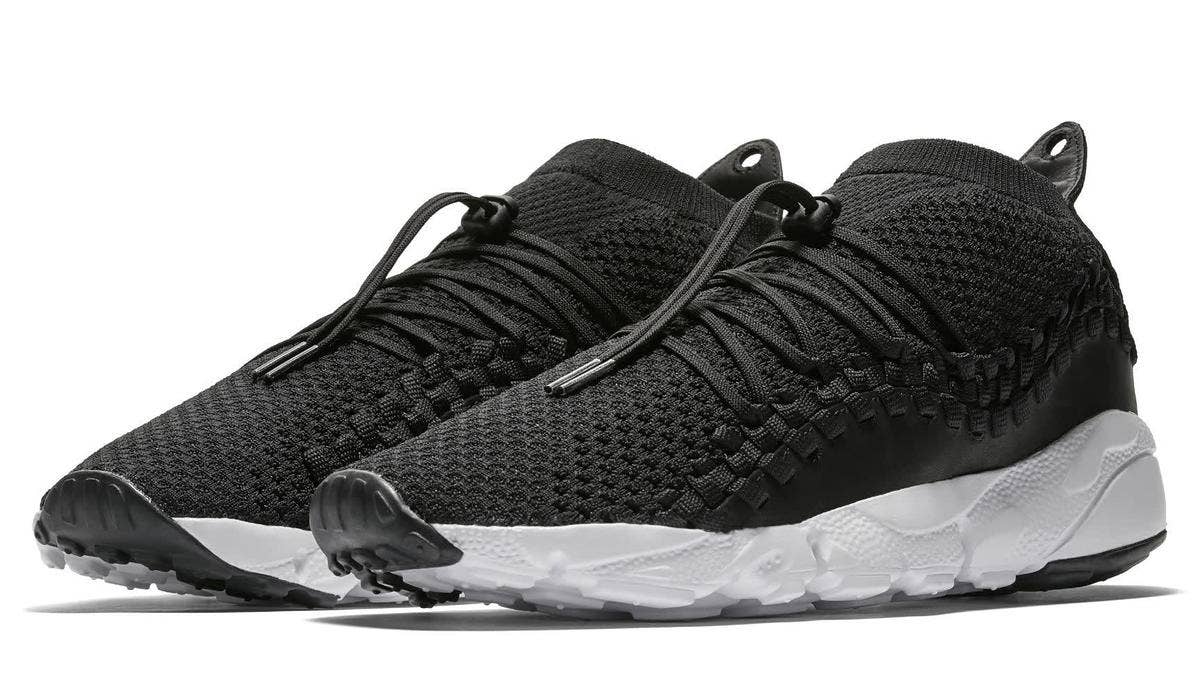 The release date and preview for the Nike Footscape Woven Chukka Flyknit sneakers, which revamp the cult favorite Footscape Woven Chukka model with a new breathable Flyknit upper.