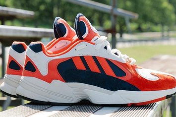 Adidas Yung 1 'Chalk White/Core Black/Collegiate Navy' B37615 (Lateral)
