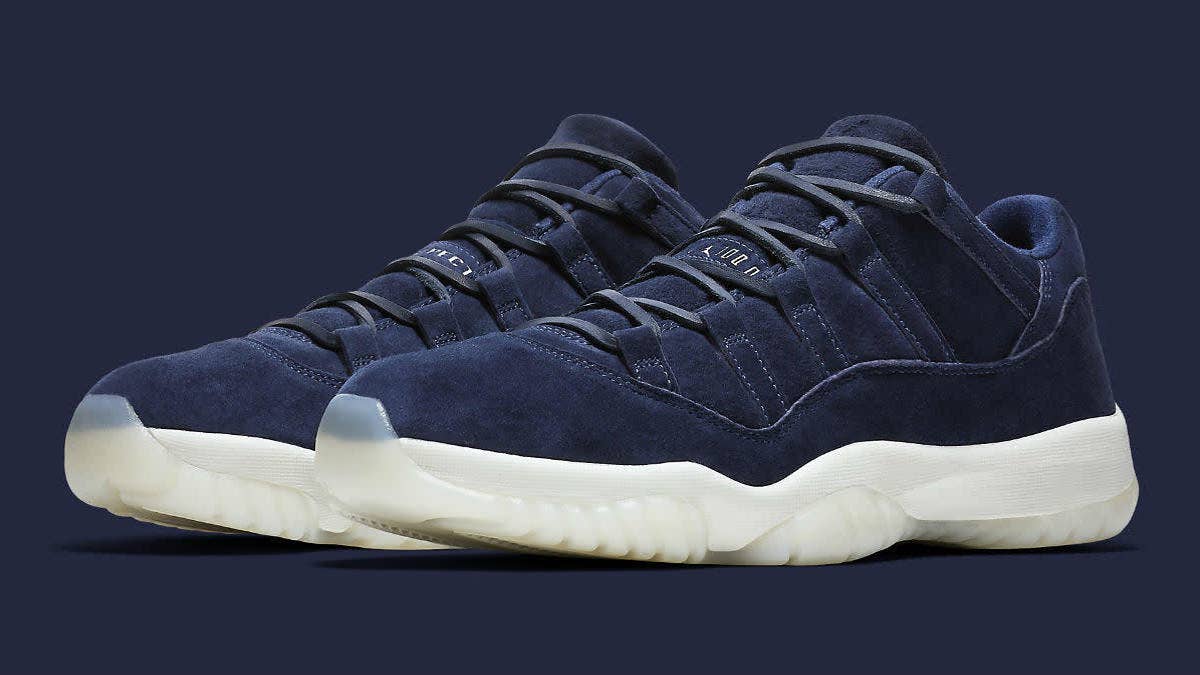 Derek Jeter's Air Jordan 11 Low 'RE2PECT' sneakers are available early via the Nike+ app and site. Find out if you received exclusive access here.