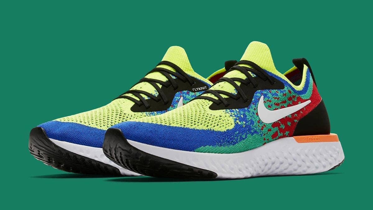The 'Belgium' Nike Epic React Flyknit will reportedly released in extremely limited quantities.