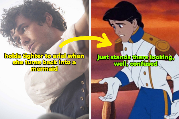 Ariel And Eric's Romance In The New "Little Mermaid" Is, Dare I Say, Better Than The Original, So Here Are 15 Differences Between Them