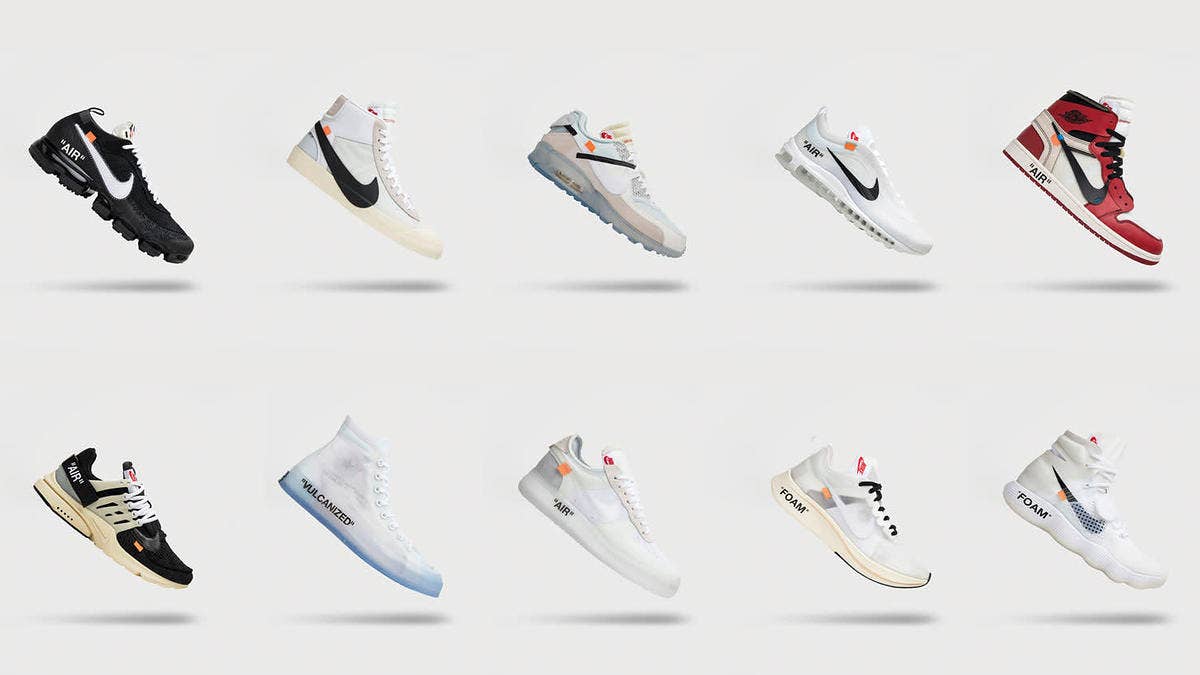 Sneaker app GOAT and Complex are raffling off the entire off-white x Nike 'The Ten' Collection to one lucky winner starting June 14. Find out all the contest details here.