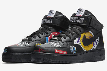 NBA X Air Force 1 Low 'Lakers' - Nike - BV1168 700 - university