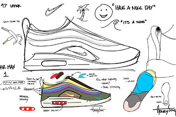 Sean Wotherspoon x Nike Air Max 1/97 (Sketches)