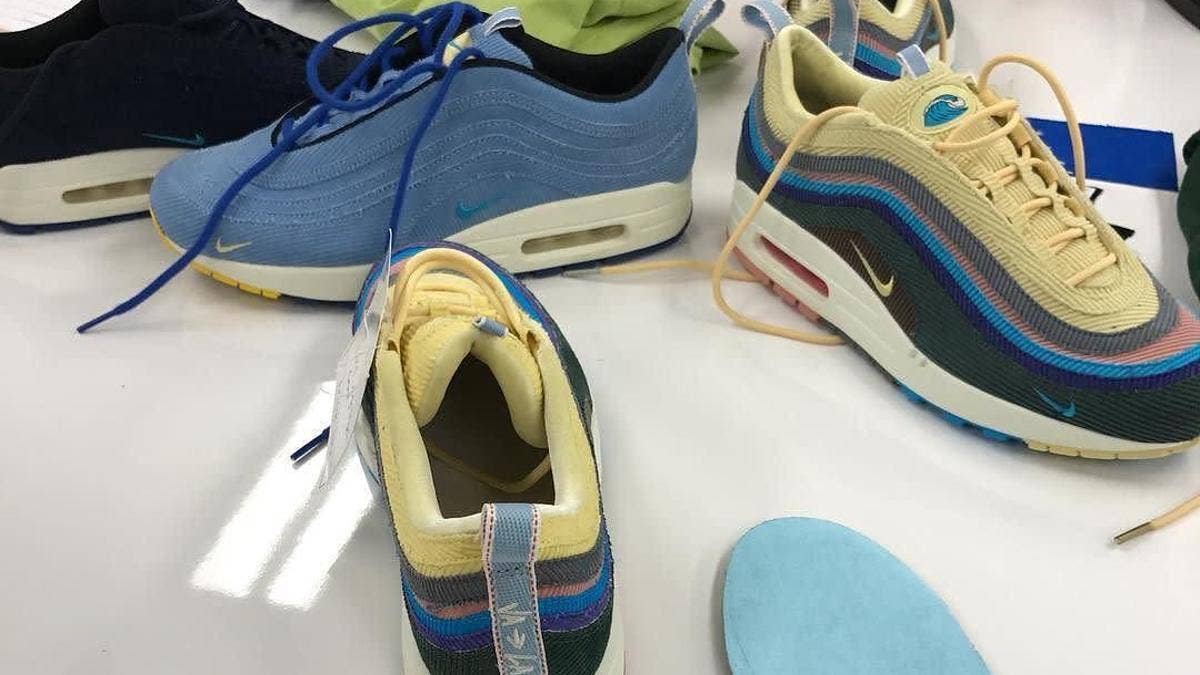 Sean Wotherspoon serves up a look at two Air Max 1/97 hybrid samples that won't be releasing.