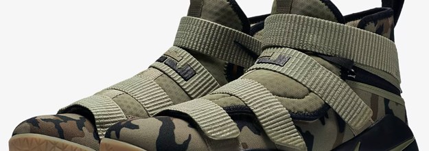 Lebron soldier outlet 11 flyease camo