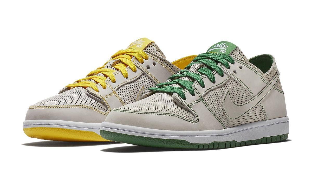 The Ishod Wair x Nike SB Decon Dunk Low releases on June 1, 2018 at a retail price of $125.
