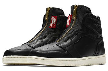 Air Jordan 1 High Zip Womens Black Release Date AQ3742 016 Main