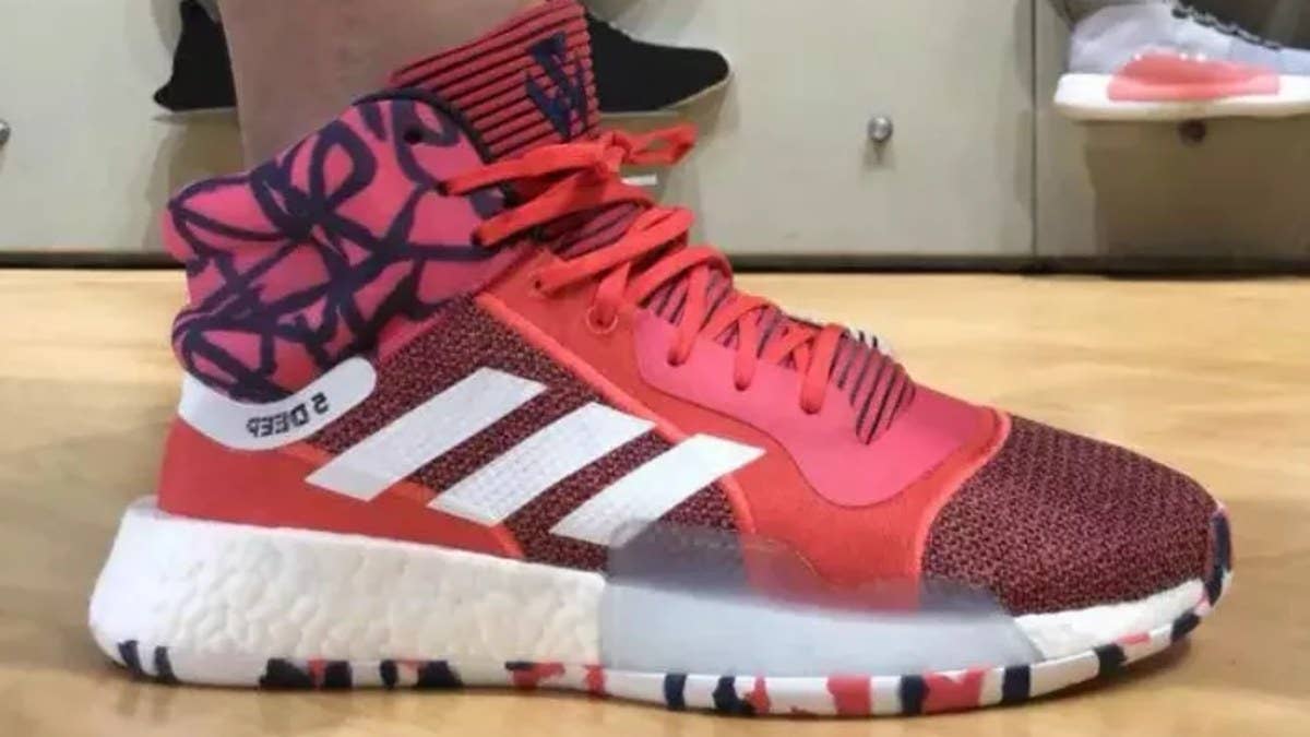 Photos of what could be John Wall's next signature sneaker with Adidas have surfaced on Chinese message board Hupu in low-top and high-top options.