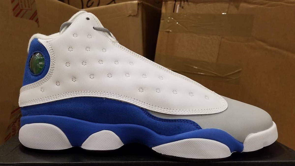 The 'Italy Blue' Air Jordan 13 Retro will release on December 16, 2017 for $140.