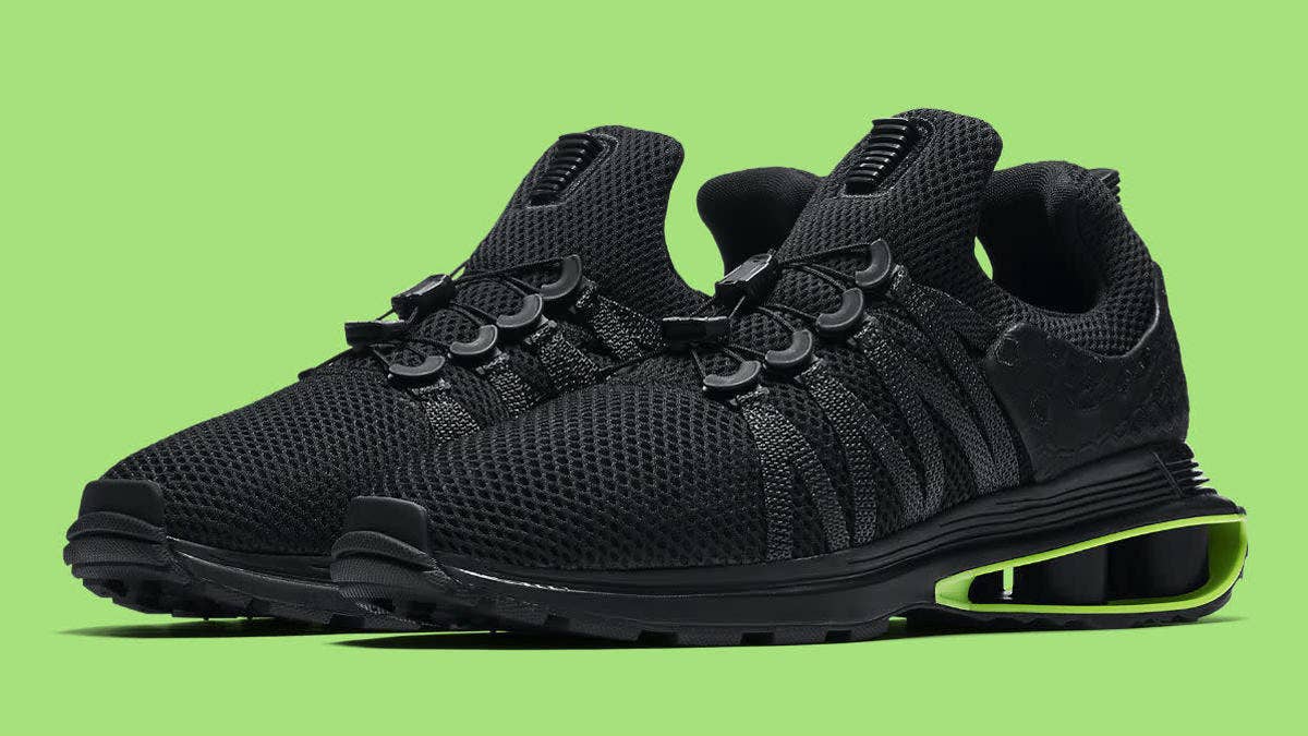 The 'Green Strike' Nike Shox Gravity will release in spring 2018 for $150.