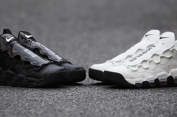 Nike Air More Money Black and White 'Los Angeles'