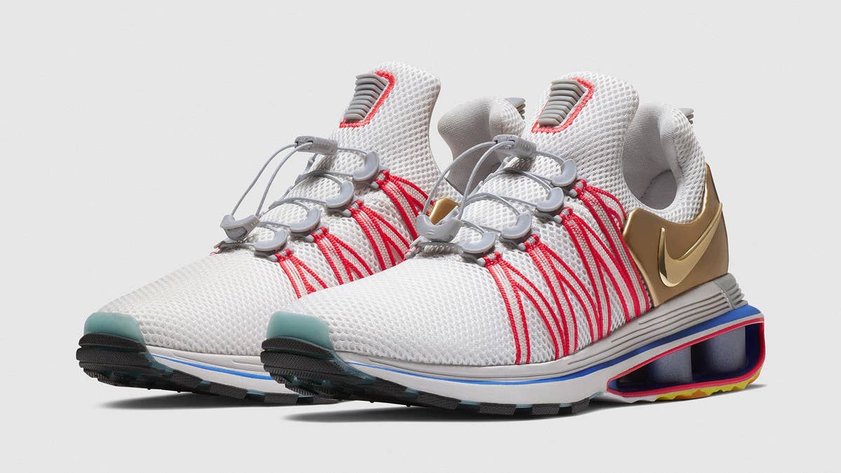 Nike unveils its newest Shox design, the Gravity.