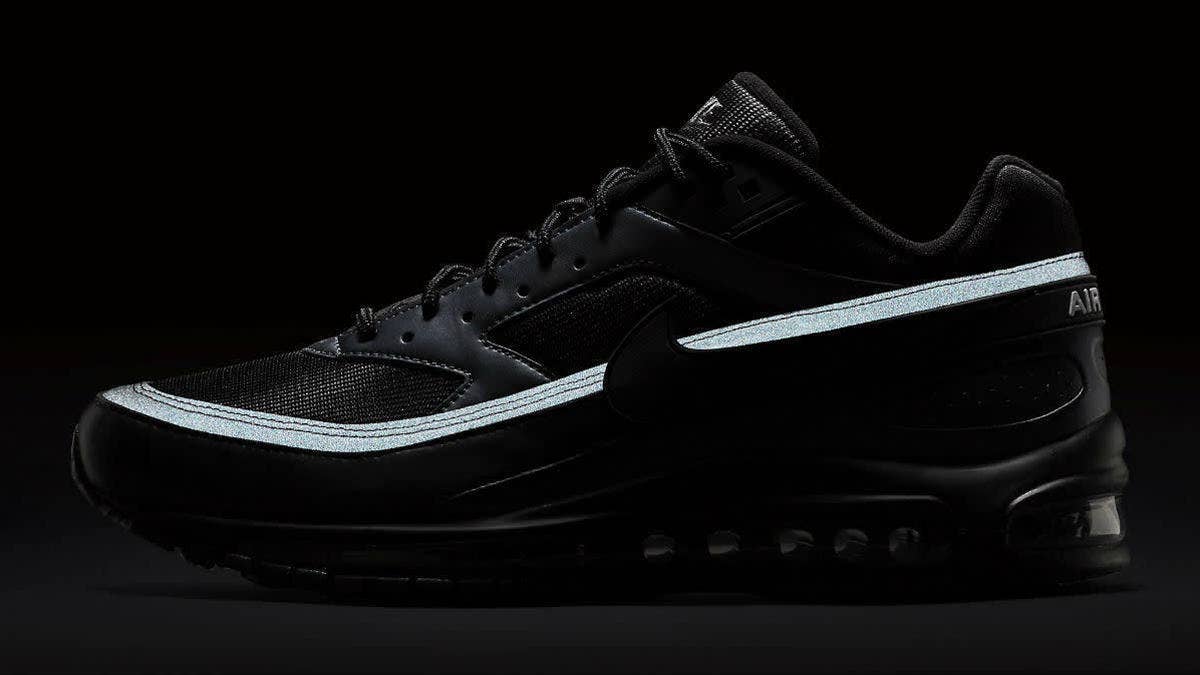 Following the release of Skepta's collaboration, the Nike Air Max 97/BW hybrid is next due out in a black-based colorway expected to launch this summer for $190.