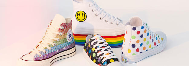 Miley cyrus store pride converse