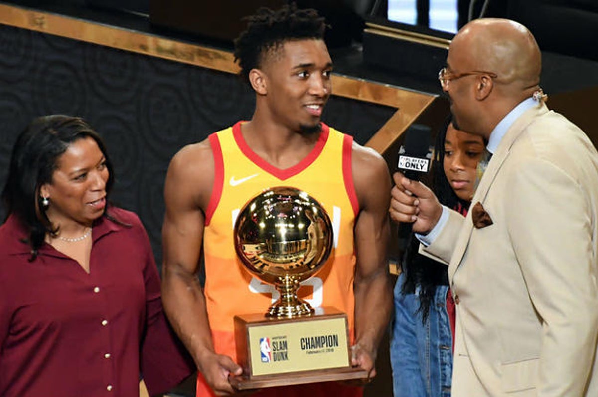 Donovan Mitchell and Vince Carter share stories about the NBA Dunk Contest  - Deseret News