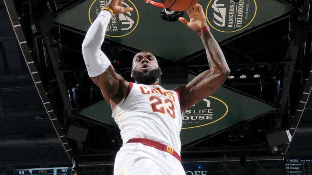 LeBron James randomly brought back the Nike LeBron Soldier 3 against the Indiana Pacers.