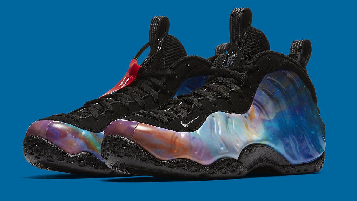 Official images have been revealed for the Nike's sequel to the 'Galaxy' Air Foamposite One.