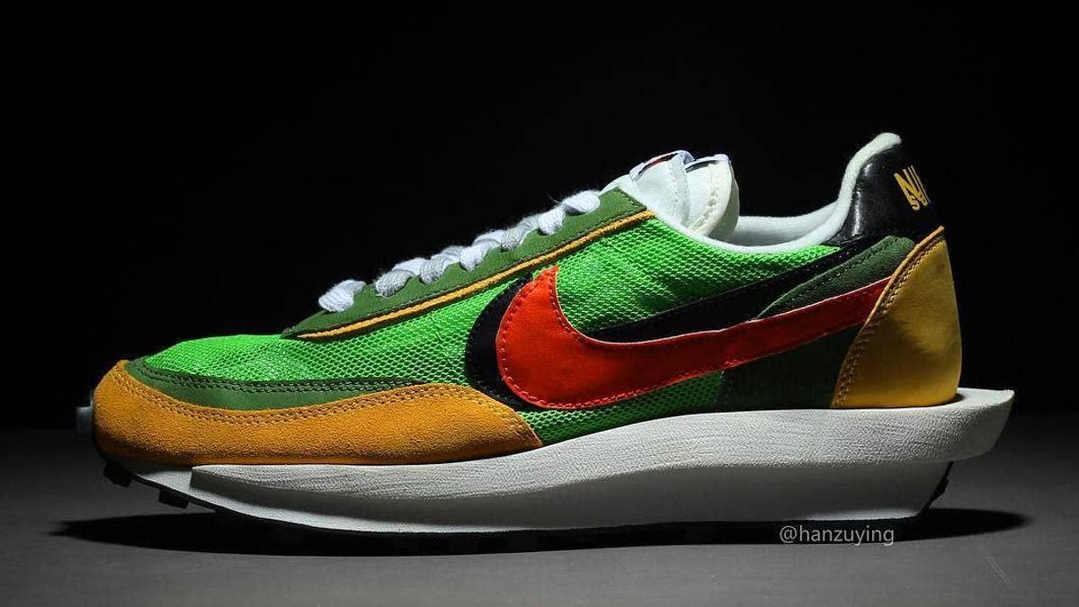 Previewed during Paris Fashion Week, Sacai partners with Nike to release a hybrid collection of the Dunk, Blazer, Waffle racer and LDV set to drop January 2019.
