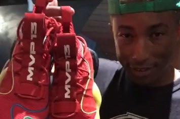 Pharrell Williams x Adidas BYW James Harden MVP (Front)