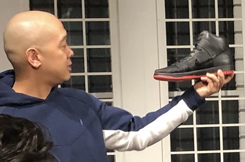 Jeff Staple Nike SB Dunk High 'Black Pigeon' Sample