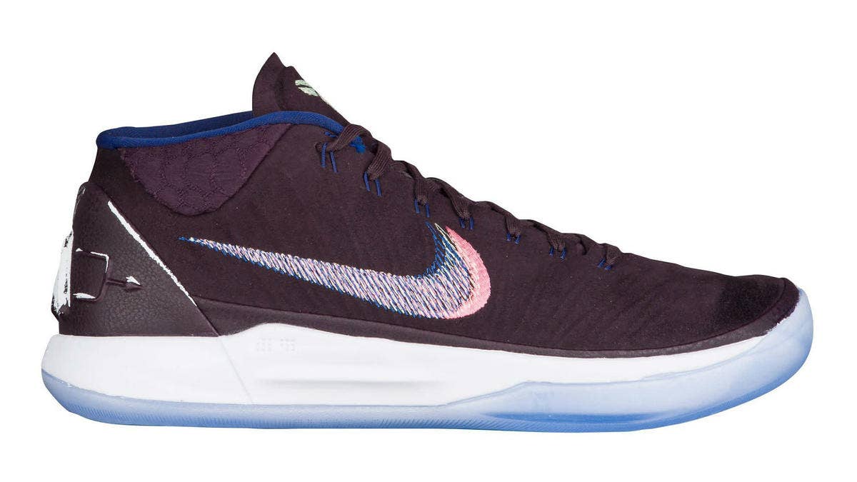 The 'Port Wine' Nike Kobe A.D. Mid will release on Feb. 1, 2018 for $150.