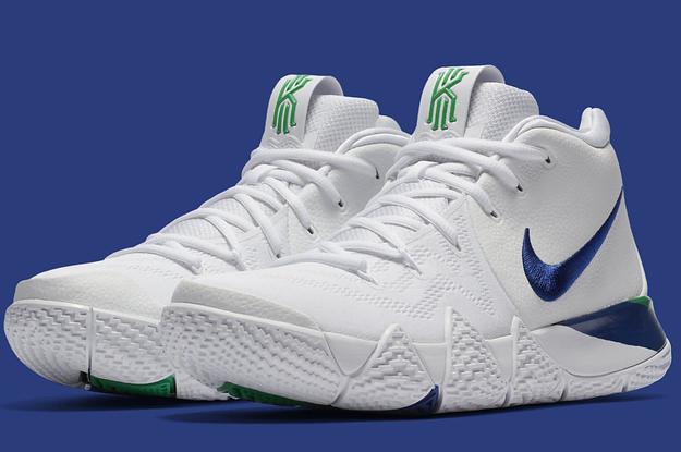 Kyrie 4 sale green white