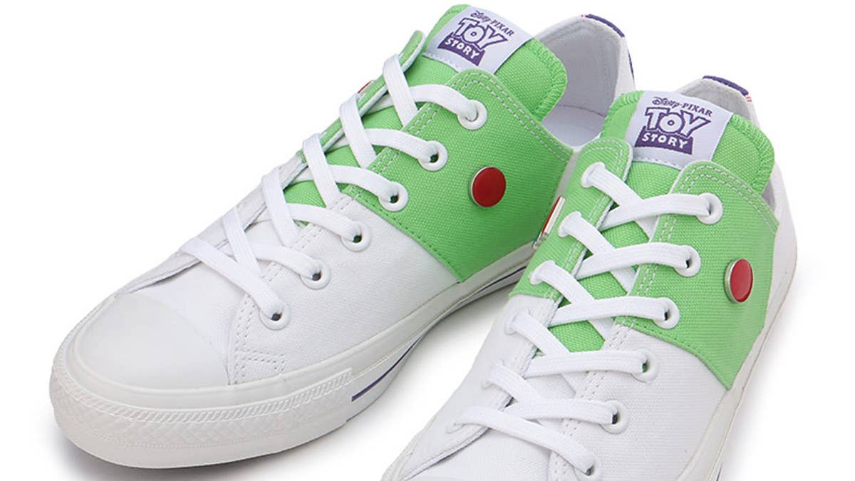 The Toy Story x Converse collection is available now. 