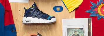 Samples of the 'Doernbecher' Nike Air More Uptempo You Can't Buy