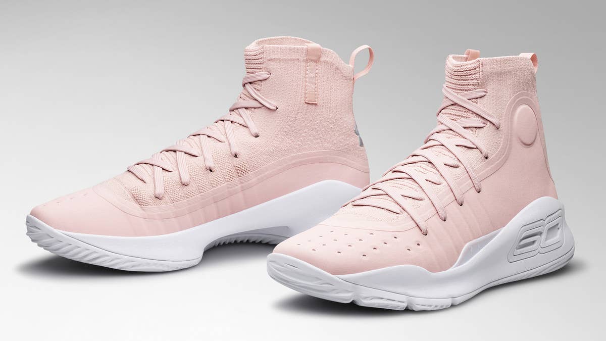 Official release details for the 'Flushed Pink' Under Armour Curry 4.