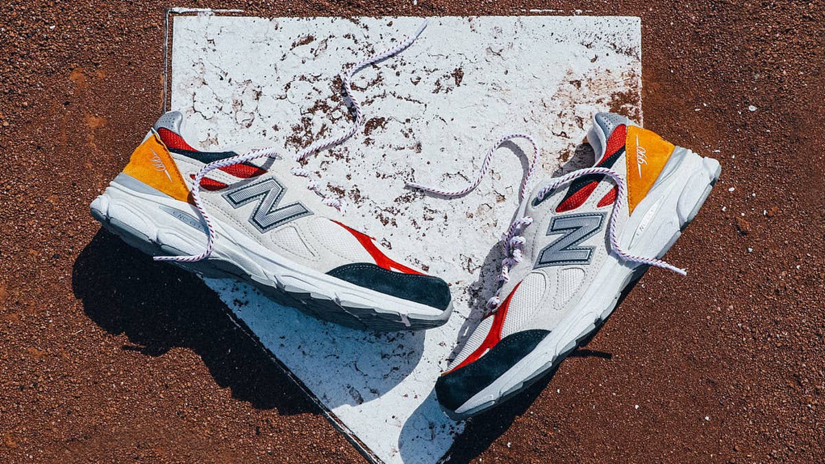 Retailers DTLR and Villa team up with New Balance for a 990v3 'Navy Yard' collaboration inspired by the location of the 2018 MLB All-Star Game. Find the release date and additional details here.