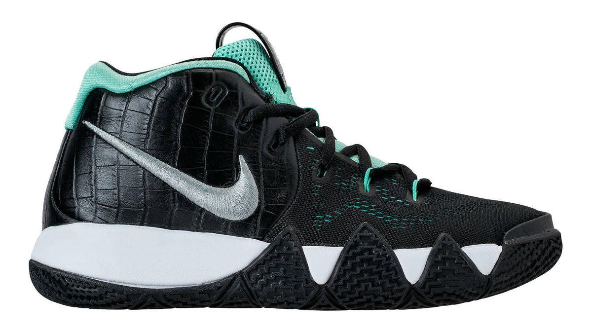 The 'Tiffany' Nike Kyrie 4 GS will release on May 17, 2018 for $100.