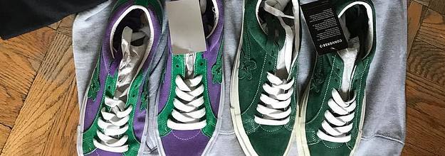 An Unreleased Golf Le Fleur x Converse Sample Surfaces