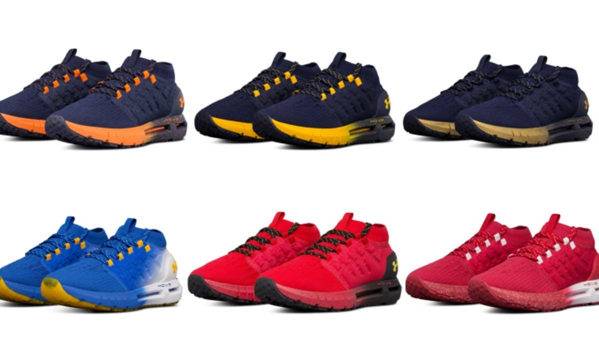 Under Armour has released six new colorways of its HOVR Phantom model just in time for March Madness. 