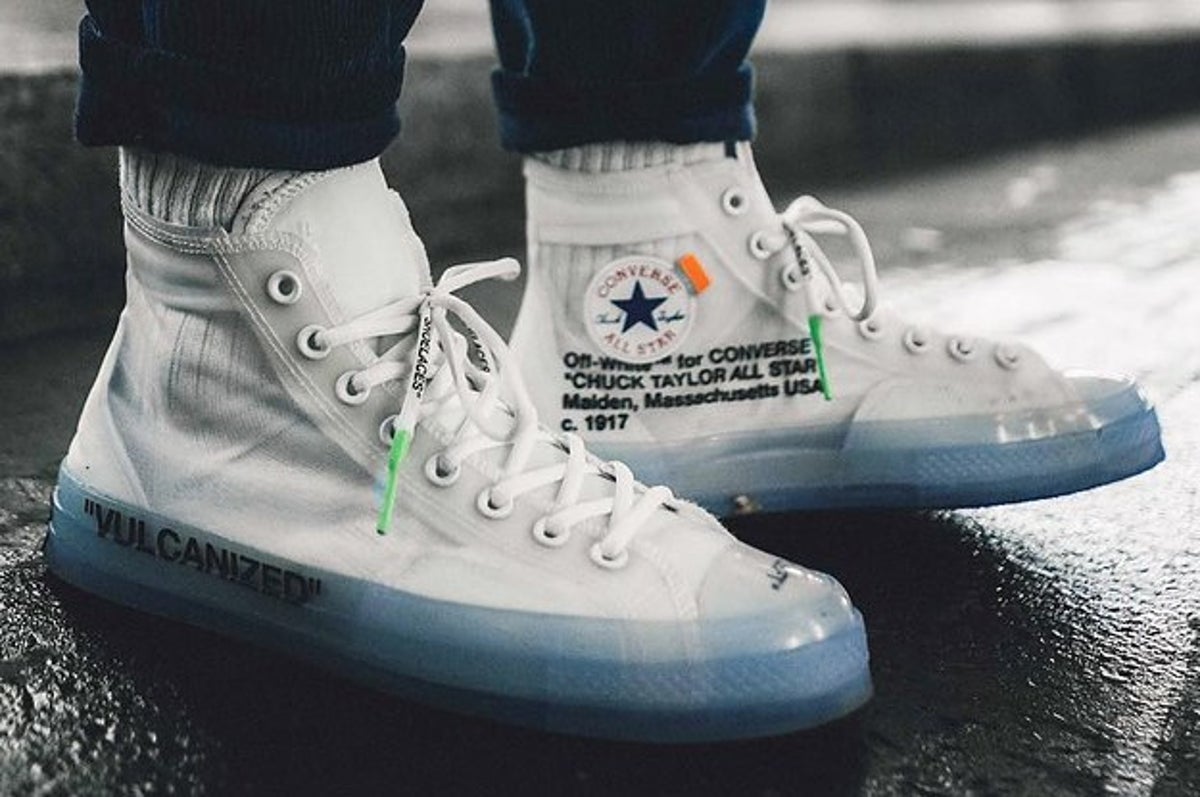 The Off-White x Converse Chuck Taylor Drops This Weekend