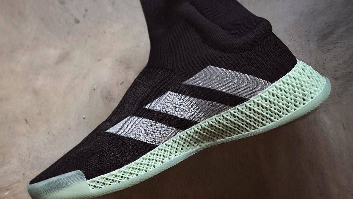 Marc Dolce previews a second Adidas FutureCraft 4D Laceless sample.