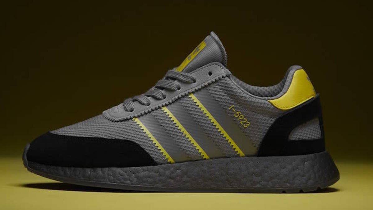 Official release information for the Size? exclusive 'Manchester Showers' Adidas I-5923. 
