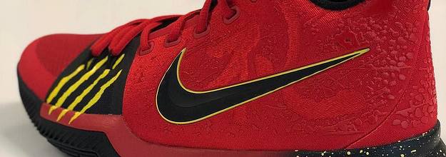 Kyrie 3 hot sale bruce lee red