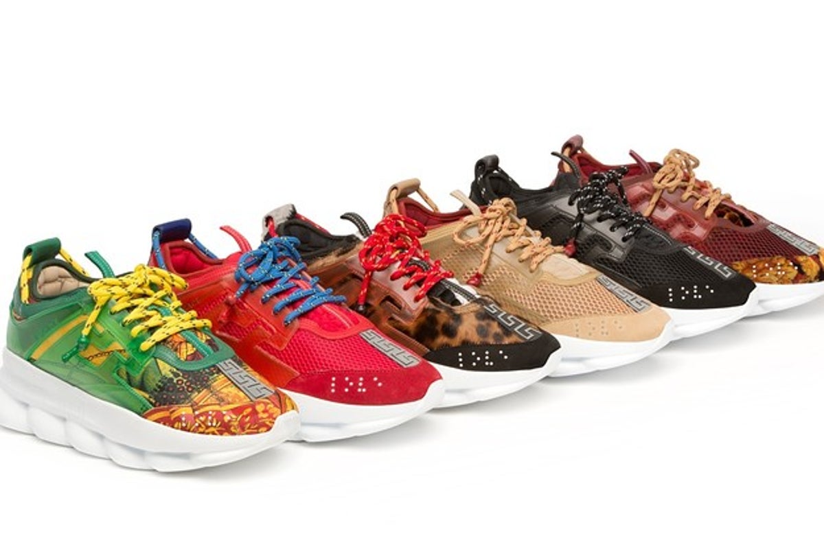Versace, 2 Chainz Collaborate on Chain Reaction Sneaker, RTW Capsule – WWD