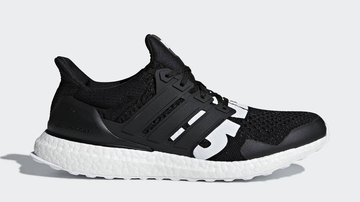 The release date and details for UNDFTD's Adidas Ultra Boost and Adizero Adios 3 collaboration.