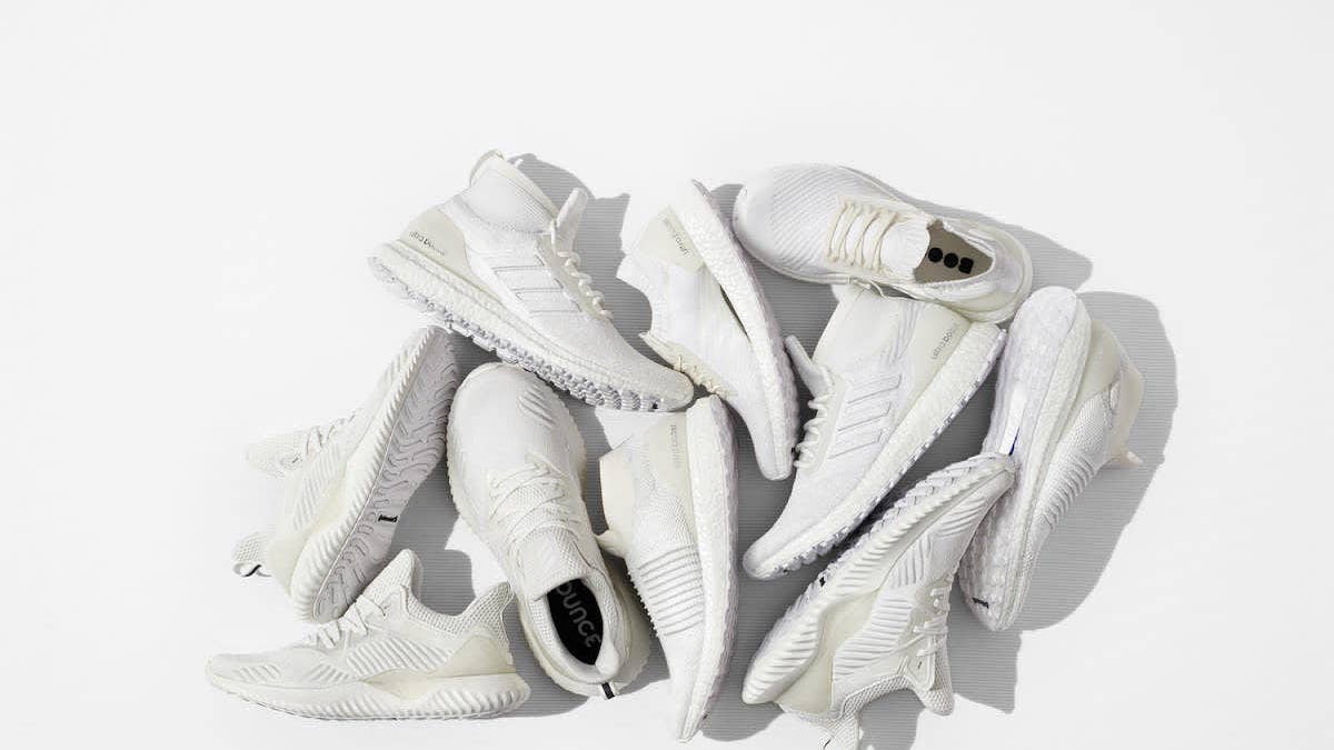 A four-pack 'Undye' collection by Adidas Running is releasing on Feb. 10, 2018.