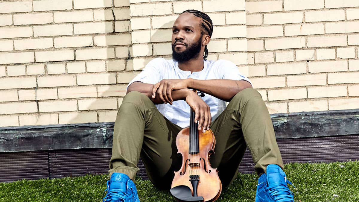 Violinist Lee England Jr. proves that the Jordan Brand isn't just for ballplayers.