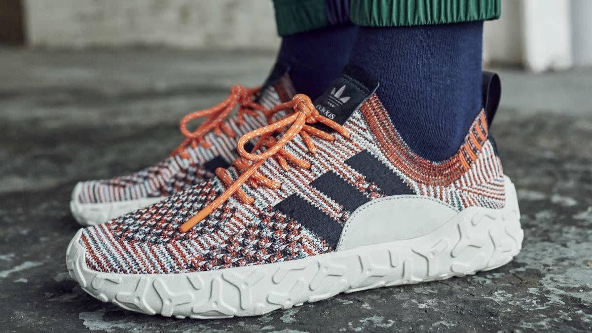 The 'Trace Orange' Adidas Atric F/22 will release on May 3, 2018 for $160.