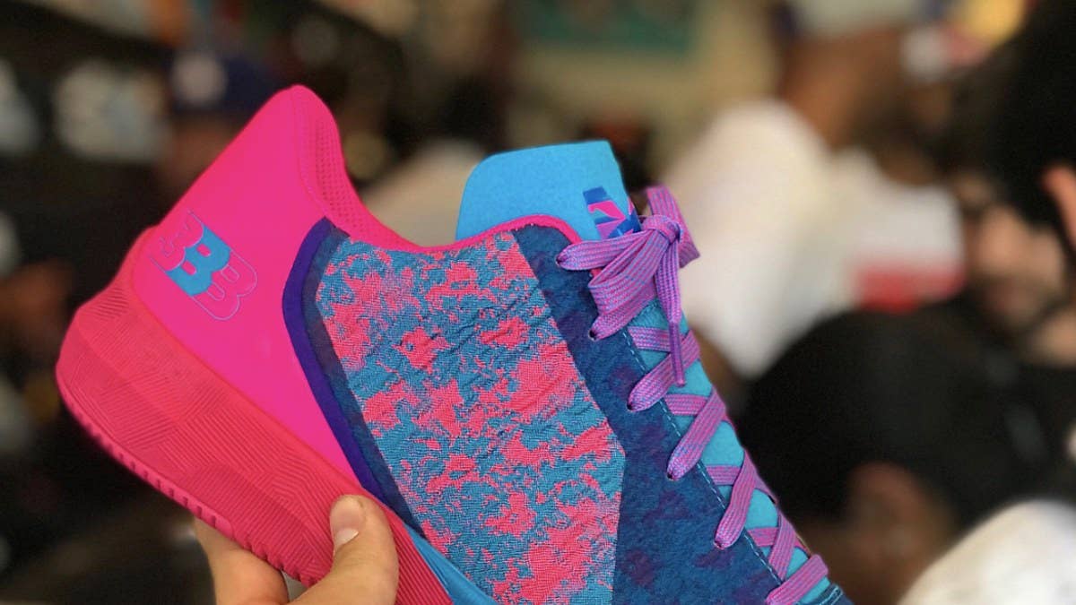 A look at the brand new 'Cotton Candy' and 'Breast Cancer' colorways of the Big Baller Brand MB 1. 