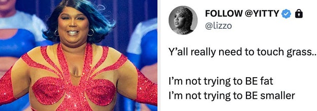 Lizzo Talks Straight About Her Body: 'Yes, I Know I'm Fat,' Shows