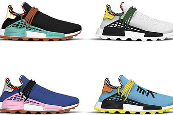 Pharrell Williams x Adidas NMD Hu 'Inspiration Pack' EE7582 EE7583 EE7579 EE7581