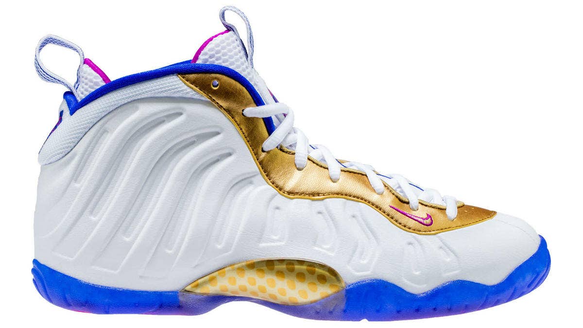 The 'Fuchsia Blast' Nike Little Posite One will release on May 19, 2018 for $180.